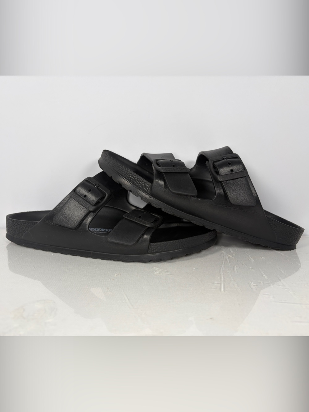 Birkenstock Arizona EVA Black Sandals Women’s EU 39 US 8 Double Strap Germany - Picture 6 of 11